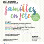 Venez célébrer toutes les familles à « Familles en Fête »